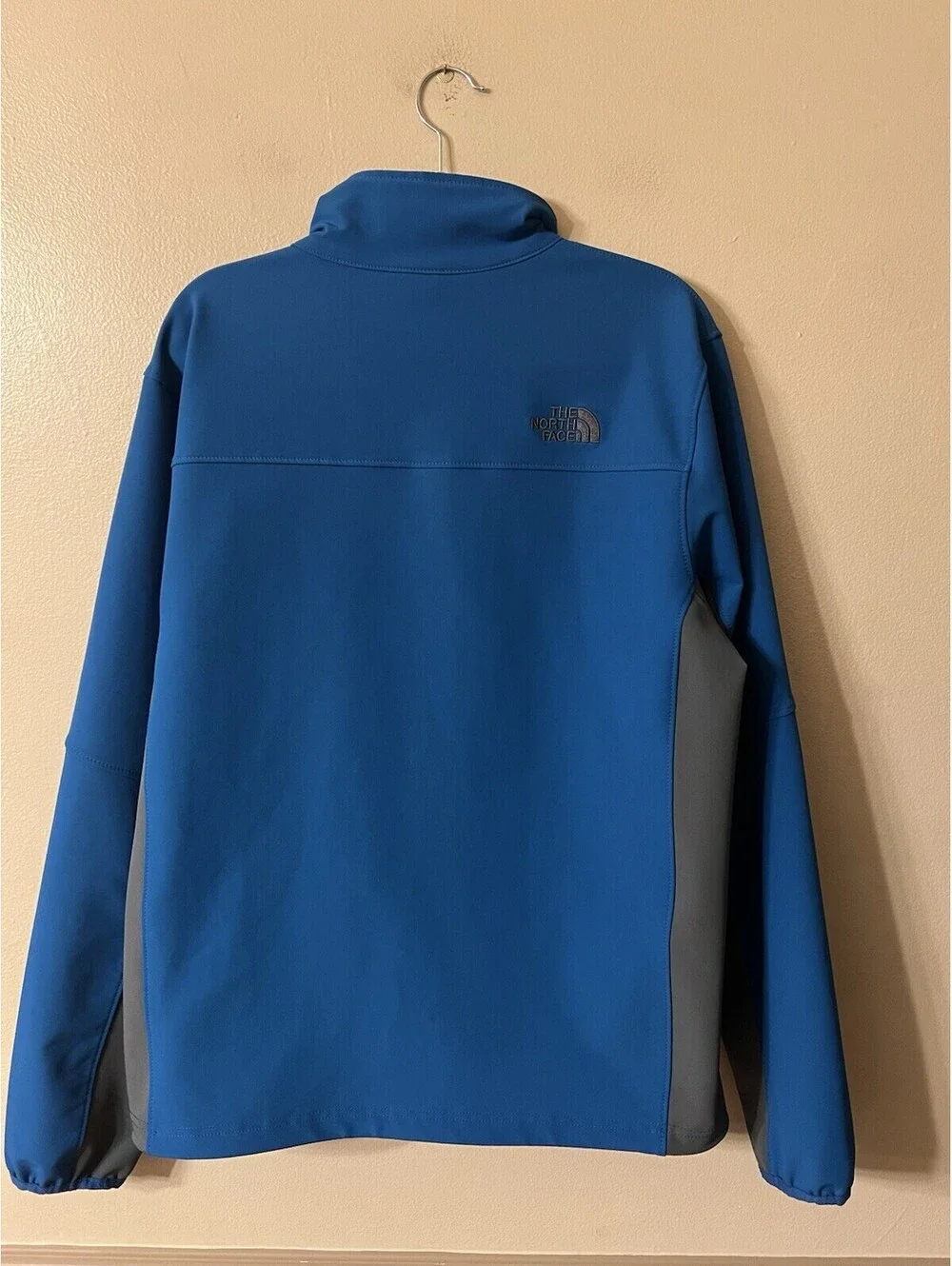 The North Face Pneumatic Apex Jacket Men's Size M Blue/Grey Full Zip Pockets